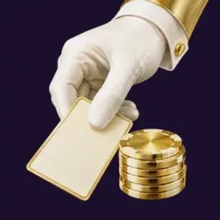 Hand dealing card — Tab66